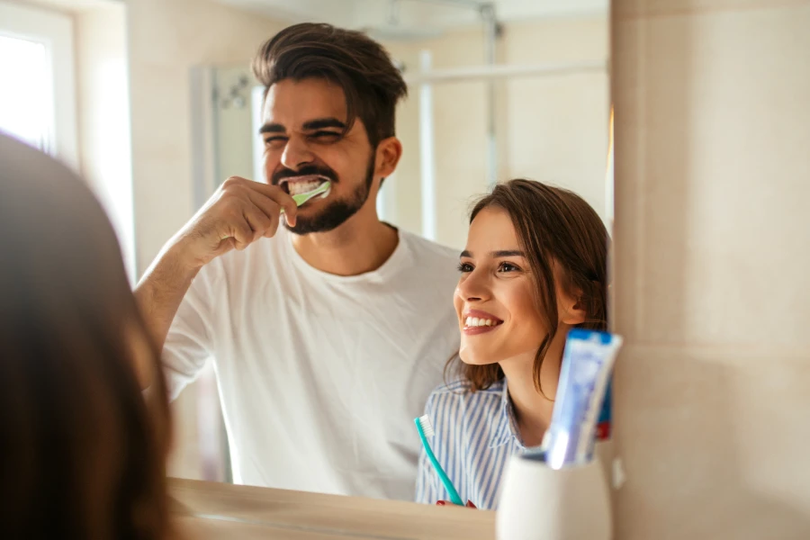 Triple-Sided Ultra-Fine Soft Bristle Toothbrush